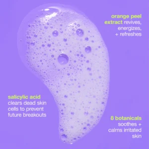 breakout clearing foaming wash 10oz